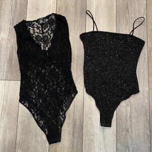 Women's Rue 21 set of 2 bodysuits size medium